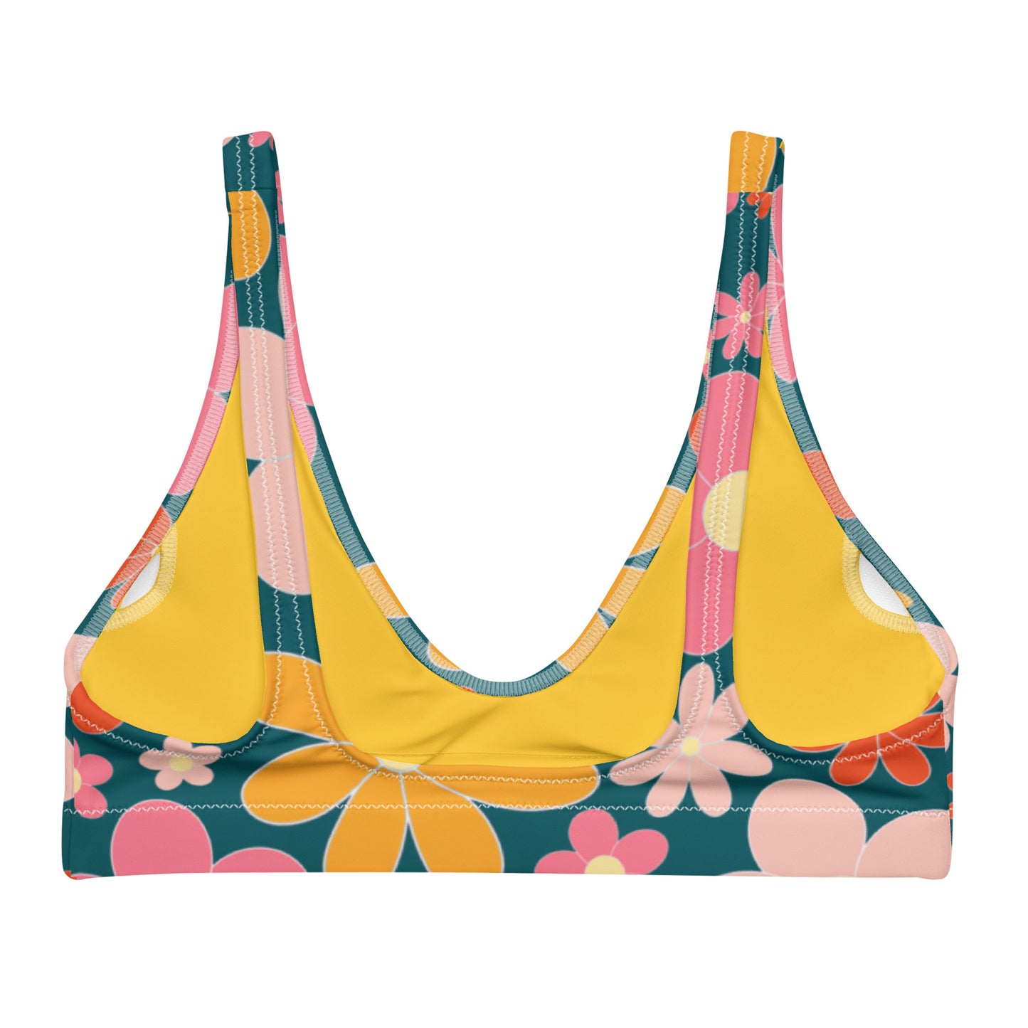 Summer 2 Recycled padded bikini top plus