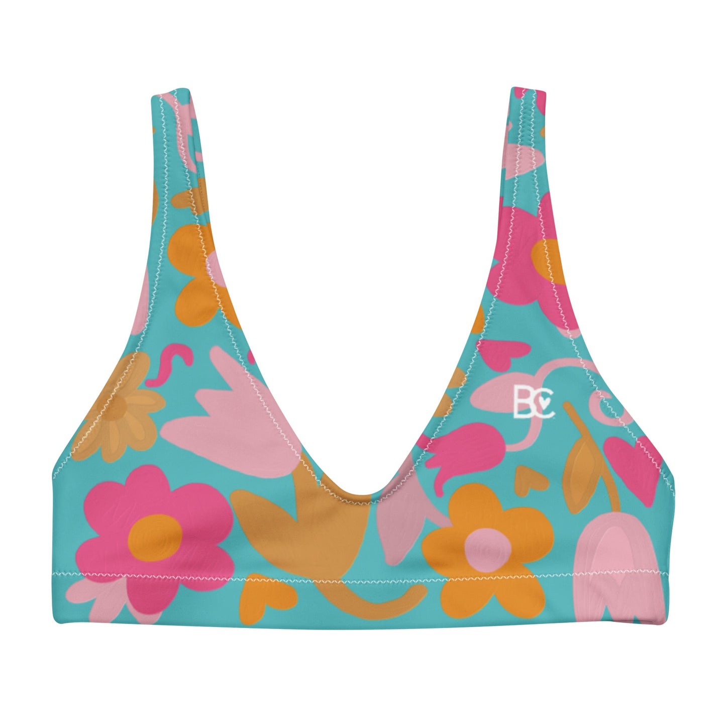 January 3 Recycled padded bikini top plus