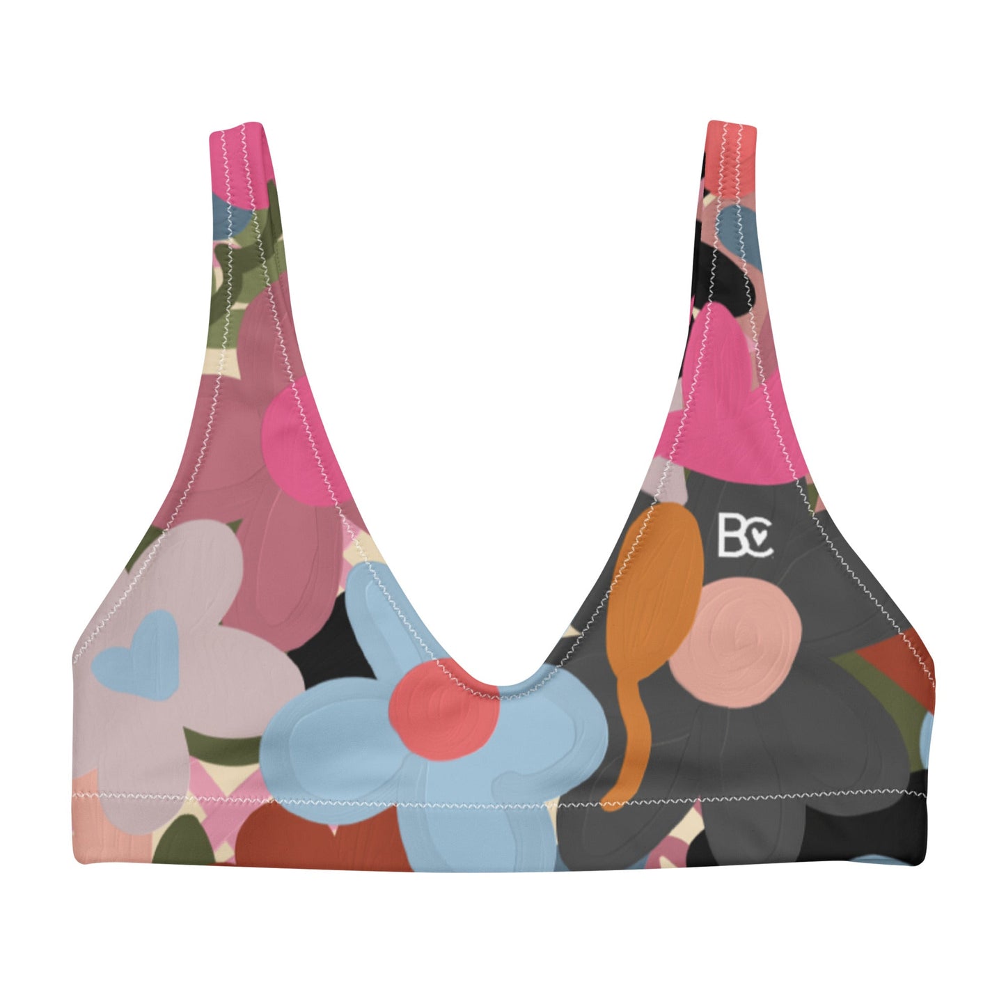 January 1 Recycled padded bikini top plus